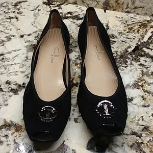 Jennifer Tattanelli Ballet Flat Sz 12 E42